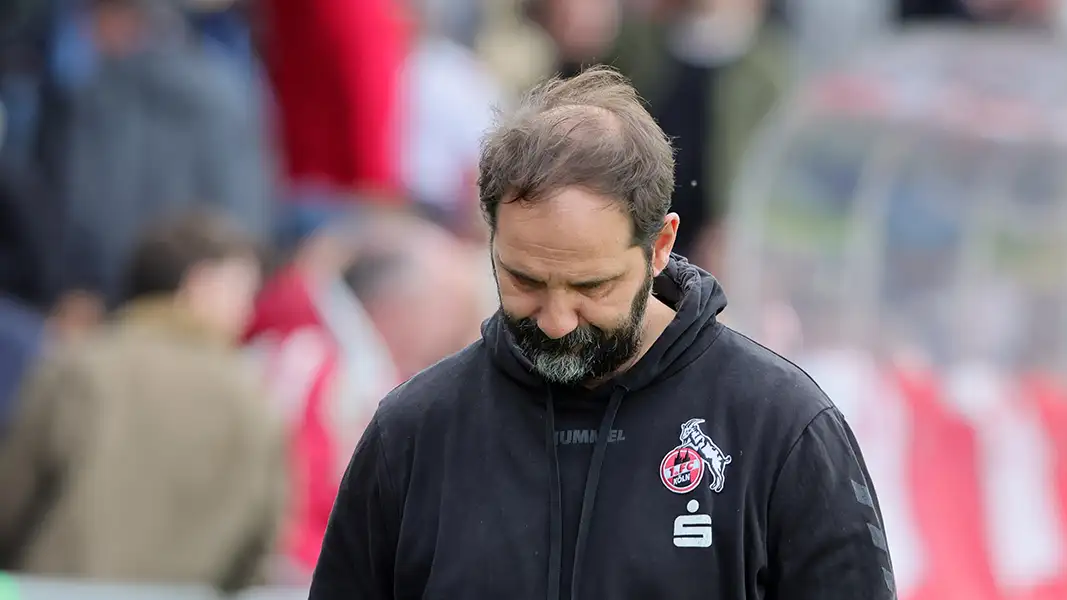 Stefan Ruthenbeck war nach der Derby-Niederlage seiner Mannschaft enttäuscht. (Foto: Bucco)