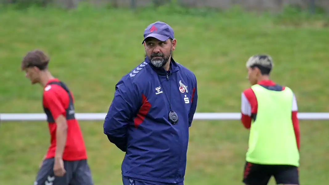 Stefan Ruthenbeck will mit seiner U19 ins DFB-Pokal-Viertelfinale. (Foto: GEISSBLOG)