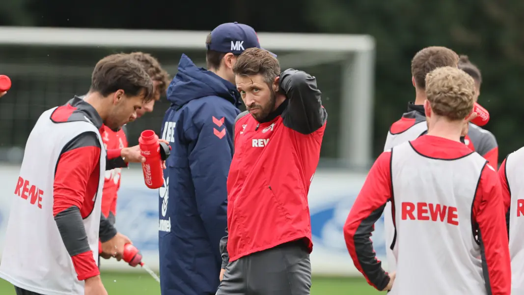 Mark Uth im Mannschaftstraining des 1. FC Köln. (Foto: Bucco)