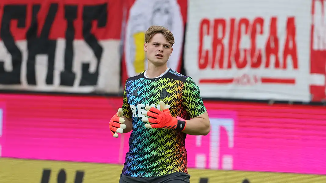 Jonas Urbig ist die Nummer eins beim 1. FC Köln. (Foto: Bucco)