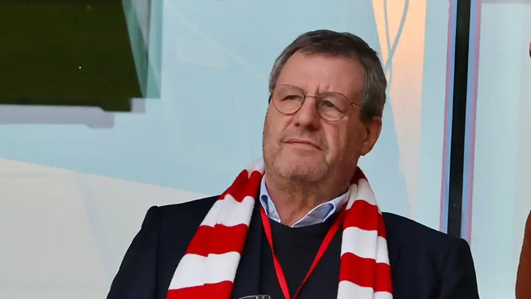 Werner Wolf am Freitag im RheinEnergieStadion. (Foto: Bucco)