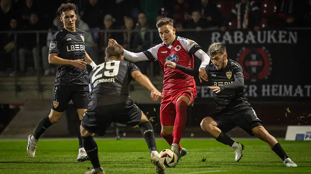 Said El Male hat gegen den VfB Stuttgart erneut getroffen. (Foto: IMAGO / Beautiful Sports)