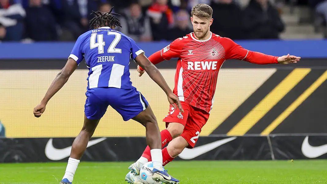 Der 1. FC Köln trifft im DFB-Pokal-Achtelfinale erneut auf die Hertha. (Foto: IMAGO / DeFodi)