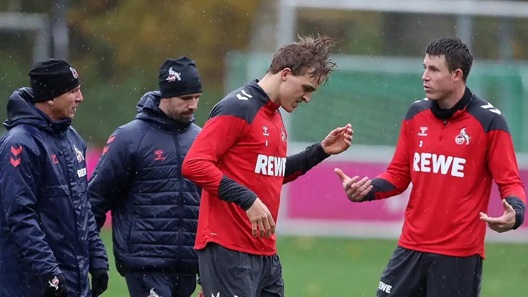 Timo Hübers (Mitte) fehlt dem FC zum Wochenstart. (Foto: Bucco)