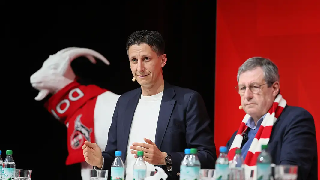 Sportchef Christian Keller und Präsident Werner Wolf. (Foto: Bucco)