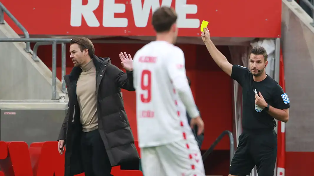 Thomas Kessler sieht gegen Fürth die Gelbe Karte. (Foto: Bucco)