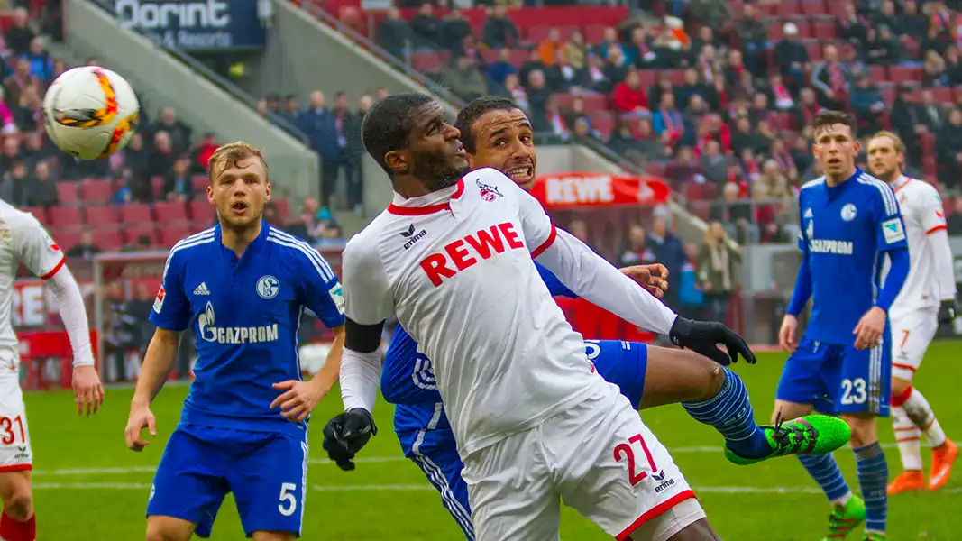 Ein Bild aus 2016: Anthony Modeste im FC-Dress gegen den FC Schalke 04. (Foto: Bucco)