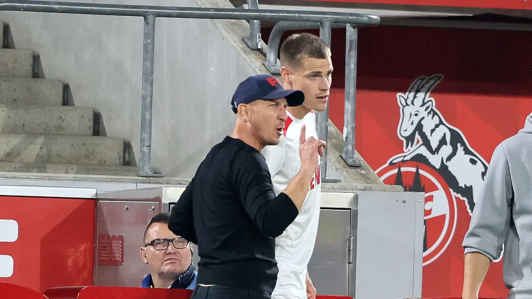 Gerhard Struber mit Steffen Tigges. (Foto: Bucco)