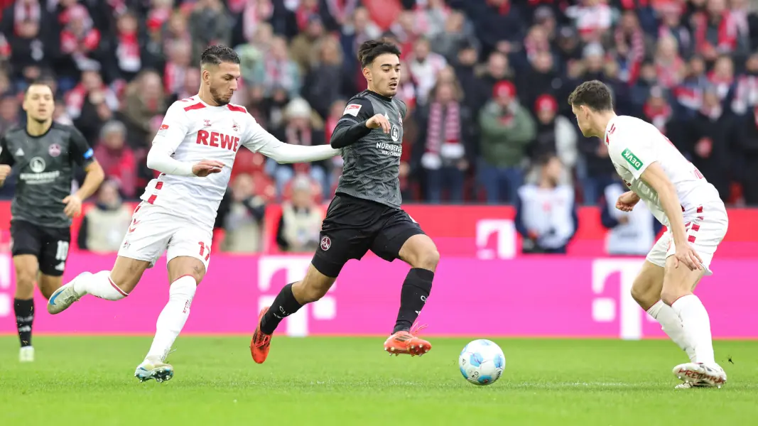 Jens Castrop gastierte mit Nürnberg beim 1. FC Köln. (Foto: IMAGO / Zink)