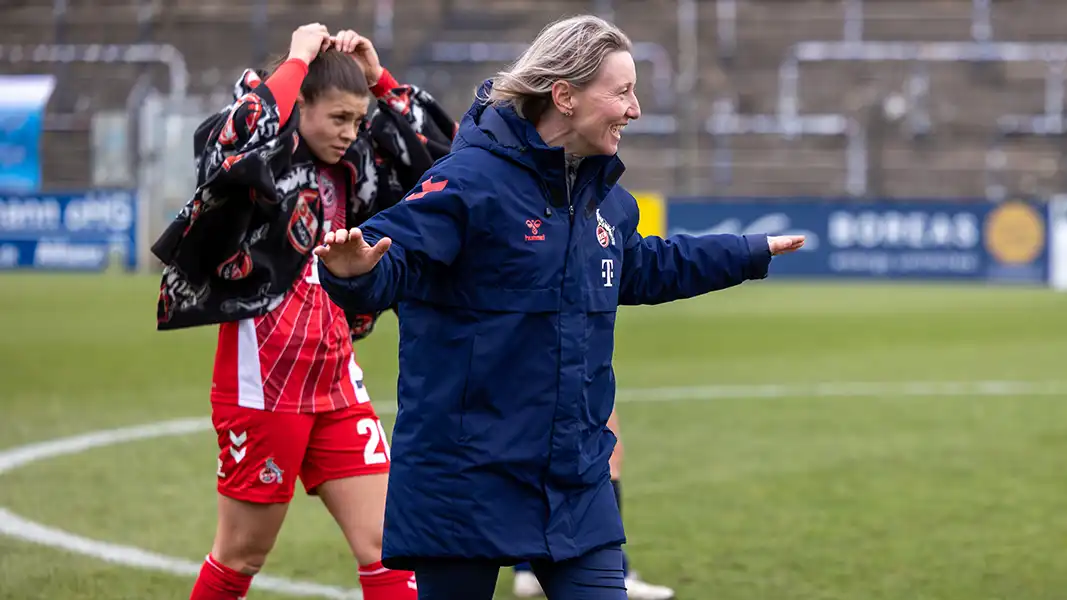 Jacqueline Dünker freut sich über den Sieg in Potsdam. (Foto: Sylvia Eichinger)