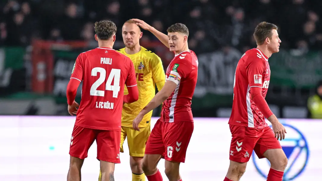 Julian Pauli, Marvin Schwäbe, Eric Martel und Dominique Heintz (v.l.) zählen zu den Hinrunden-Gewinnern. (Foto: IMAGO / RHR-Foto)