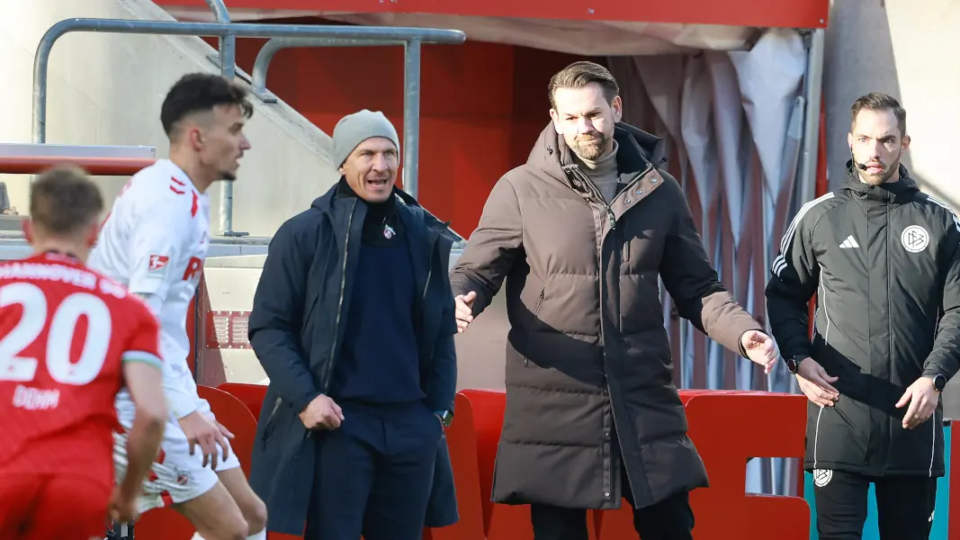 Thomas Kessler und Gerhard Struber wollen im Winter unter anderem im Sturm nachlegen. (Foto: Bucco)