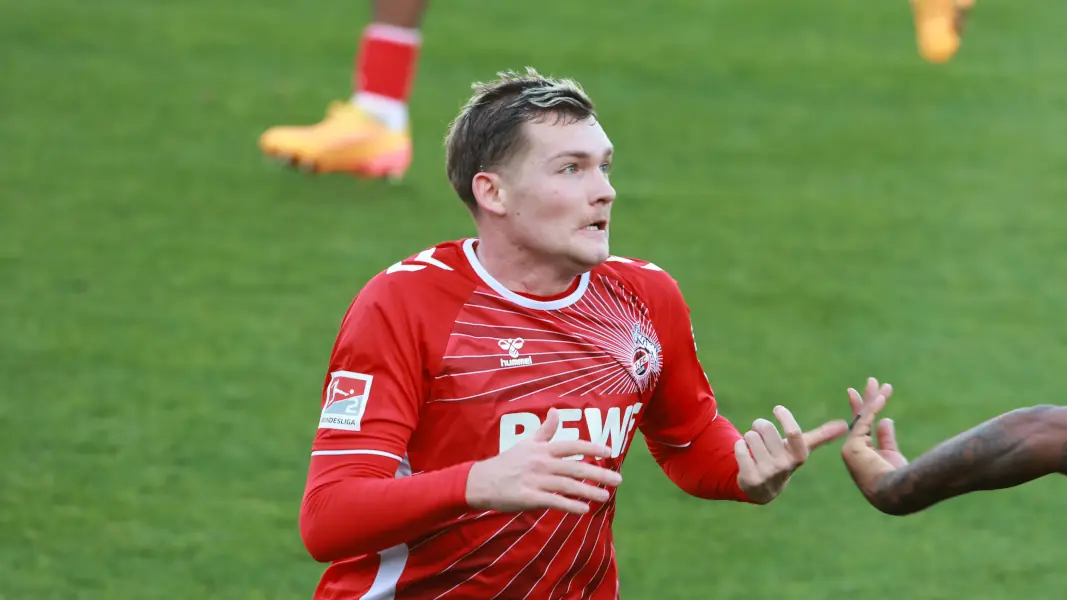 Luca Kilian hat seinen Vertrag beim 1. FC Köln verlängert. (Foto: Bucco)