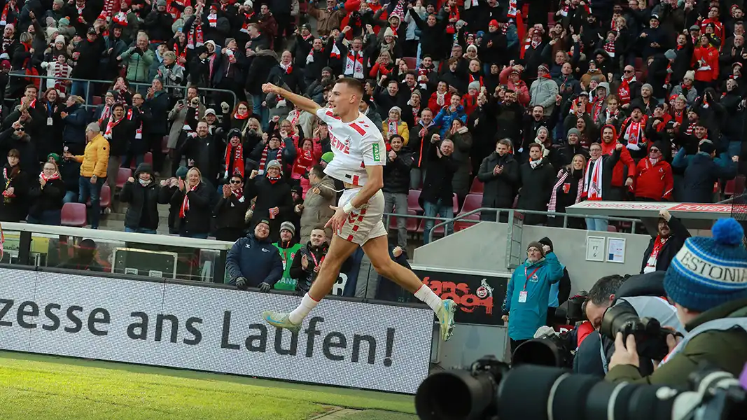 Tim Lemperle jubelt für den FC - aber wie lange noch? (Foto: Bucco)