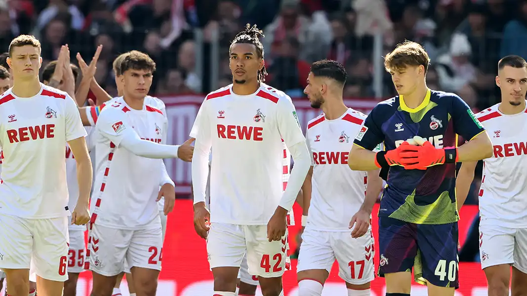 Eric Martel, Julian Pauli, Damion Downs, Jonas Urbig und Tim Lemperle: das Tafelsilber des 1. FC Köln. (Foto: Bucco)