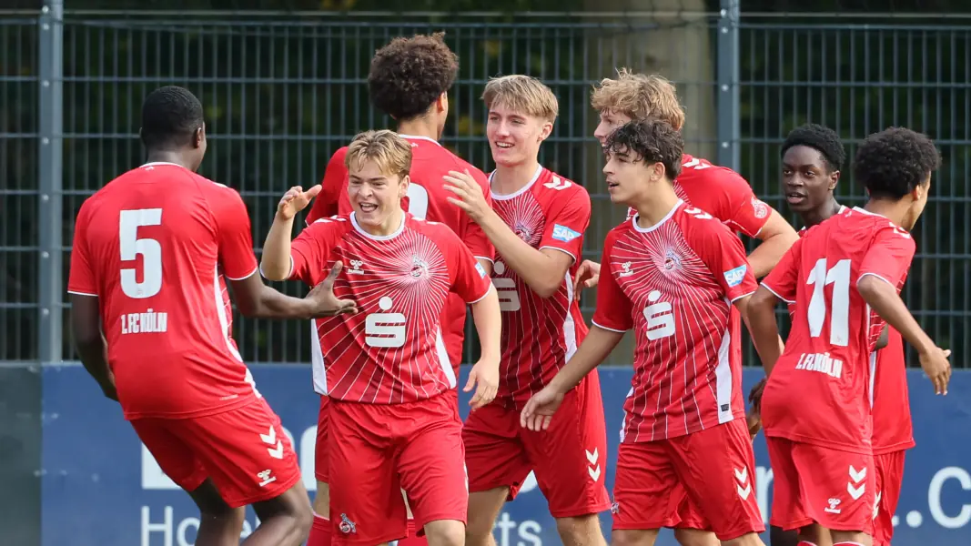 Die U17 des 1. FC Köln zog als Tabellenerster in die Hauptrunde ein. (Foto: Bucco)