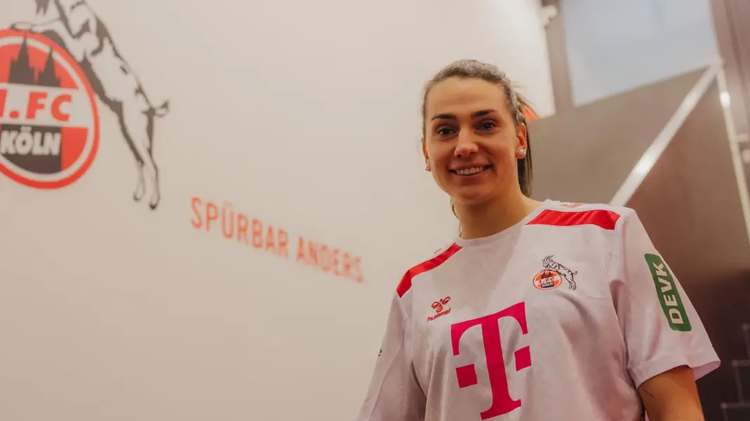 Amélie Delabre ist der erste Winter-Zugang der FC-Frauen. (Foto: 1. FC Köln)