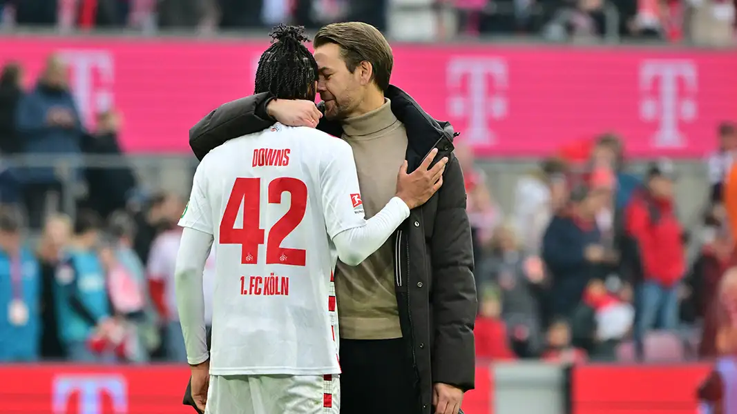 Thomas Kessler hat nach dem Spiel gegen Elversberg Damion Downs in Schutz genommen. (Foto: IMAGO / Zink)