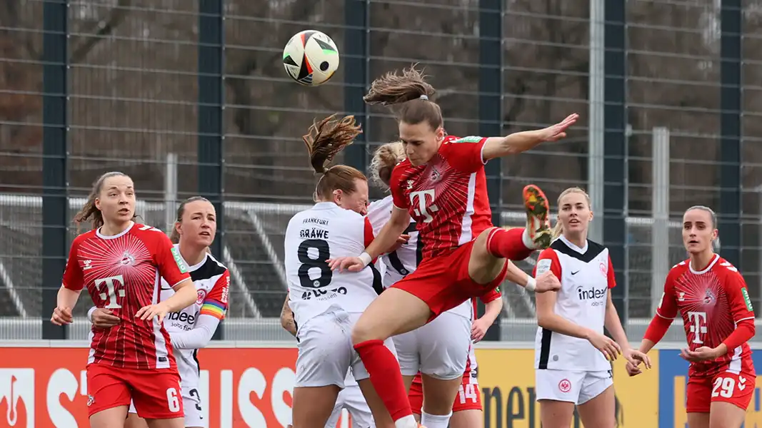 Die FC-Frauen verlieren die Generalprobe in Frankfurt deutlich. (Foto: GEISSBLOG)