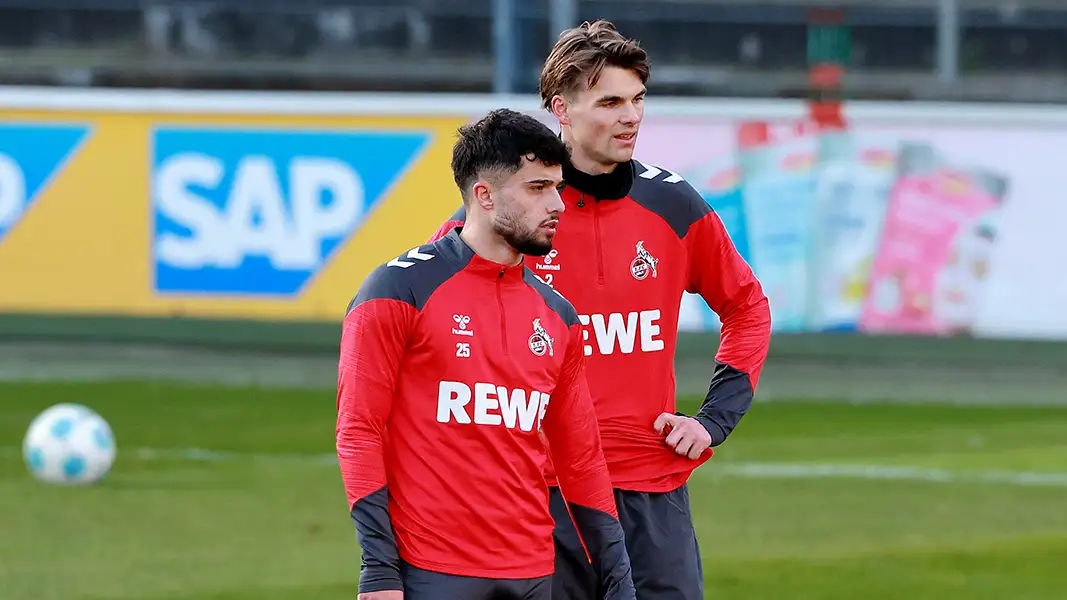 Die beiden Neuzugänge Joël Schmied und Jusuf Gazibegovic. (Foto: Bucco)