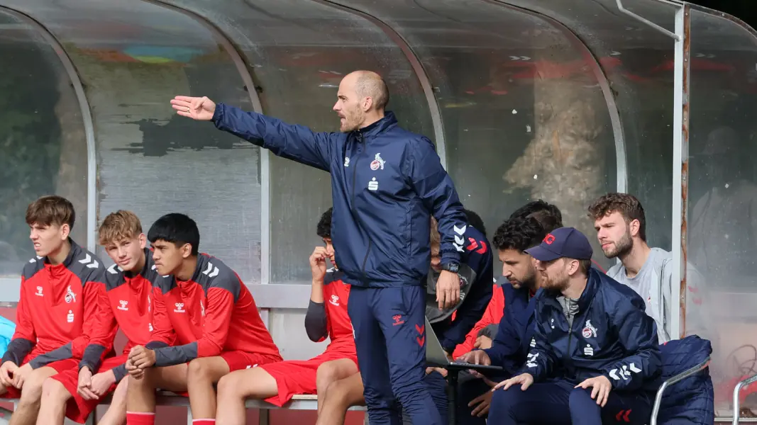 U17-Trainer Manuel Hartmann. (Foto: Bucco)