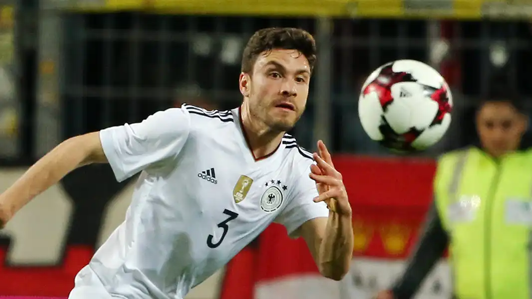 Jonas Hector, der letzte FC-Nationalspieler im DFB-Trikot von Ausrüster Adidas. (Foto: Bucco)