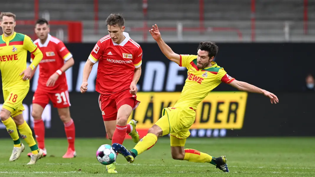 Jonas Hector im März 2021 gegen Union Berlin. (Foto: IMAGO / Matthias Koch)