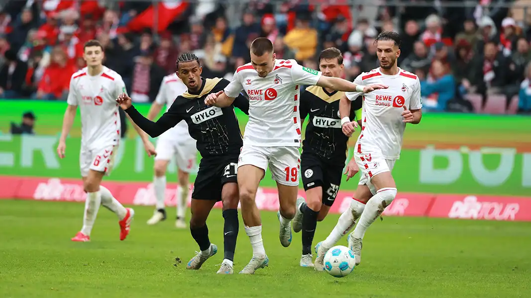 Tim Lemperle im Spiel gegen Elversberg. (Foto: Bucco)