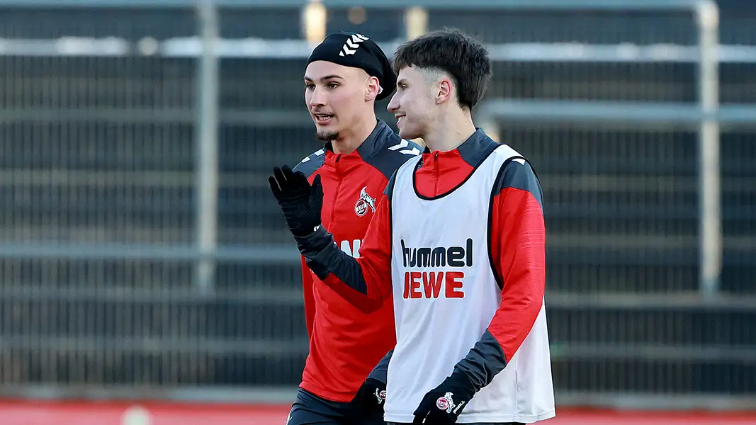 Tim Lemperle und Denis Huseinbasic mussten am Dienstag pausieren. (Foto: Bucco)