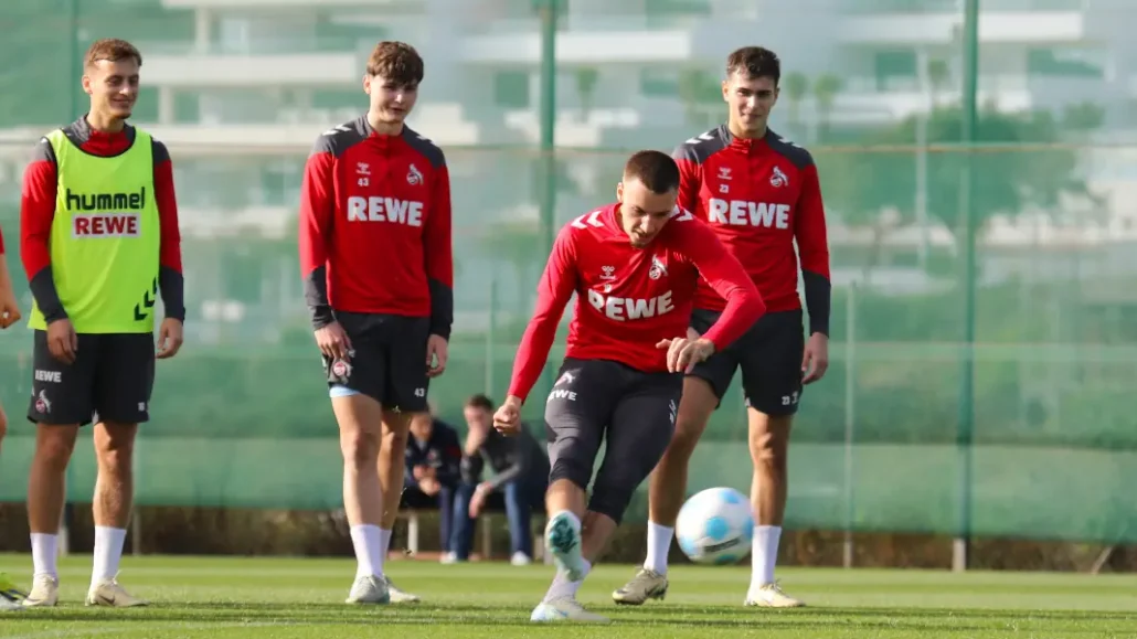 Tim Lemperle beim Schusstraining. (Foto: GEISSBLOG)