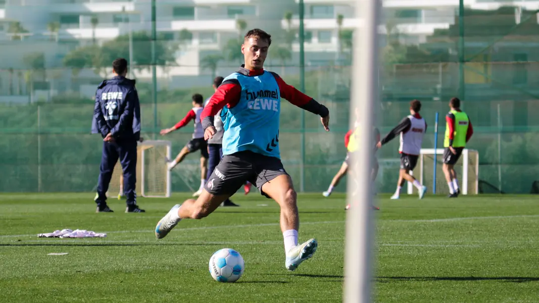 Marvin Obuz im Training. (Foto: GEISSBLOG)