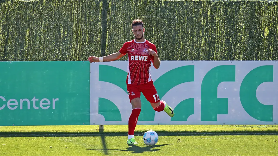 Leart Pacarada beim Test gegen den FC Lugano in Marbella. (Foto: GEISSBLOG)