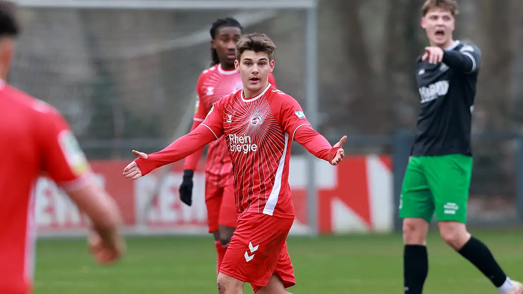 Patrik Kristal hat am Samstag sein Debüt für die U21 des 1. FC Köln gefeiert. (Foto: Bucco)