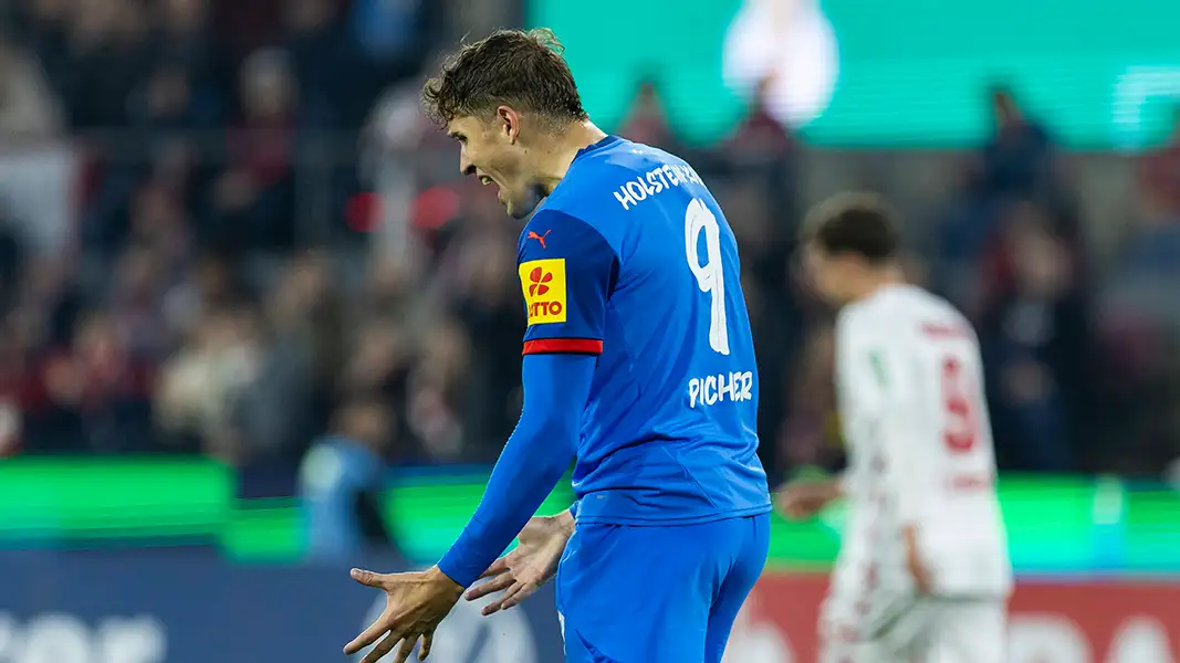 Benedict Pichler beim Pokalspiel in Köln. (Foto: IMAGO / Simon)