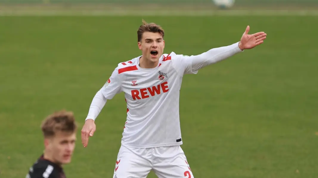 Joël Schmied bei seinem FC-Debüt gegen Viktoria Köln. (Foto: Bucco)