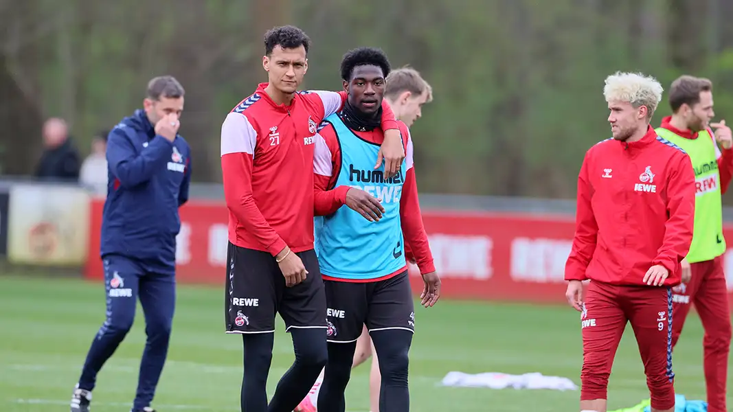 Spielen jetzt beide bei der FC-Konkurrenz: Davie Selke und Faride Alidou. (Foto: Bucco)