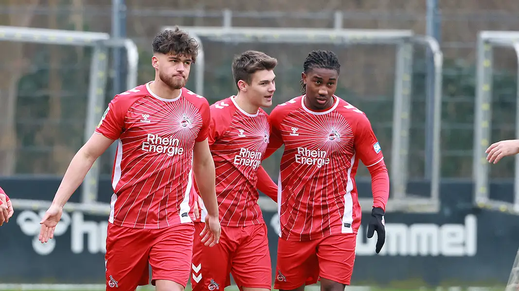 Patrik Kristal während der Vorbereitung mit Rijad Smajic und Joao Pinto. (Foto: Bucco)