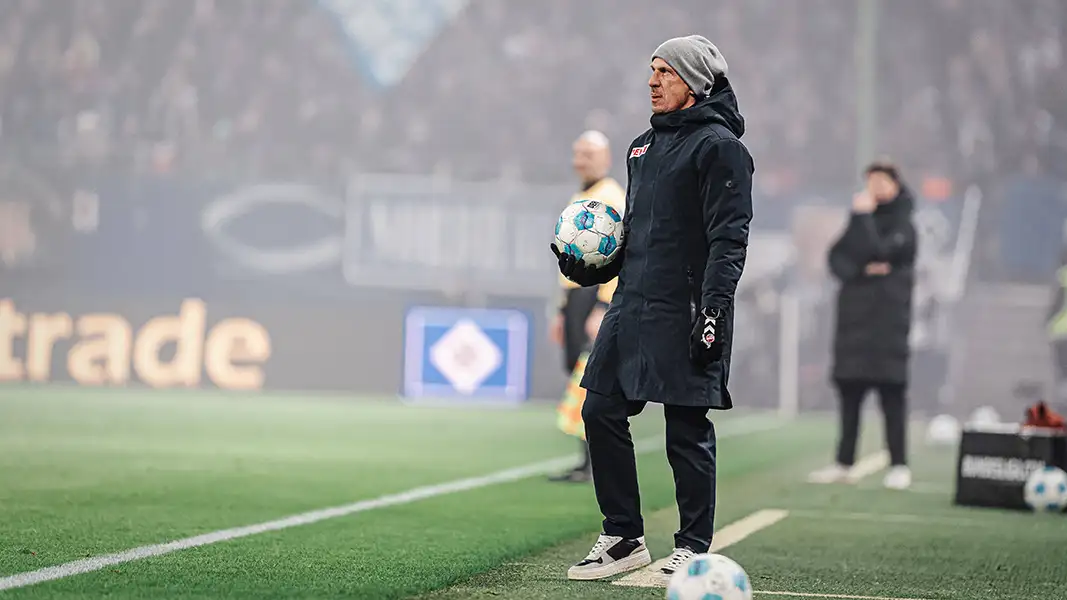 Gerhard Struber war über den Auftritt seiner Mannschaft enttäuscht. (Foto: IMAGO / Stegeman)