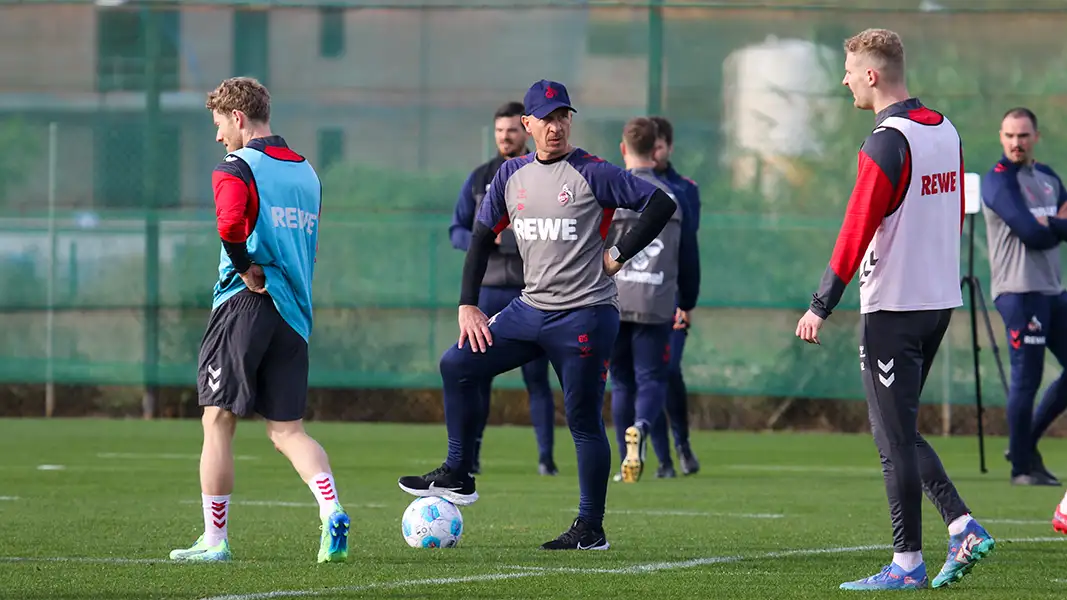 Gerhard Struber hat ein positives Fazit nach dem Trainingslager in Spanien gezogen. (Foto: GEISSBLOG)