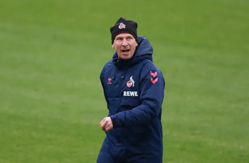 Gerhard Struber im Franz-Kremer-Stadion. (Foto: Bucco)