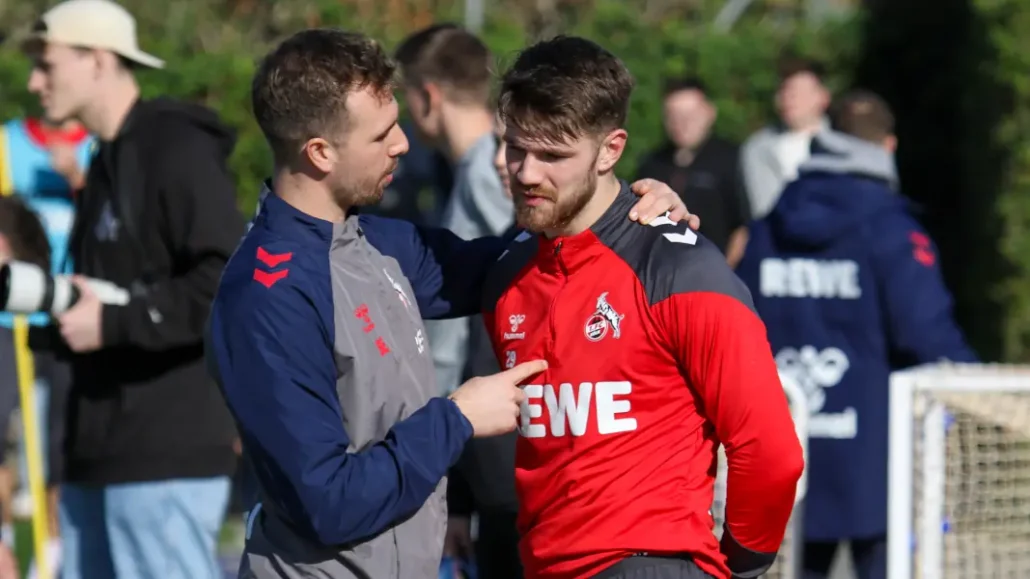 Jan Thielmann im Gespräch mit Bernd Eibler. (Foto: GEISSBLOG)