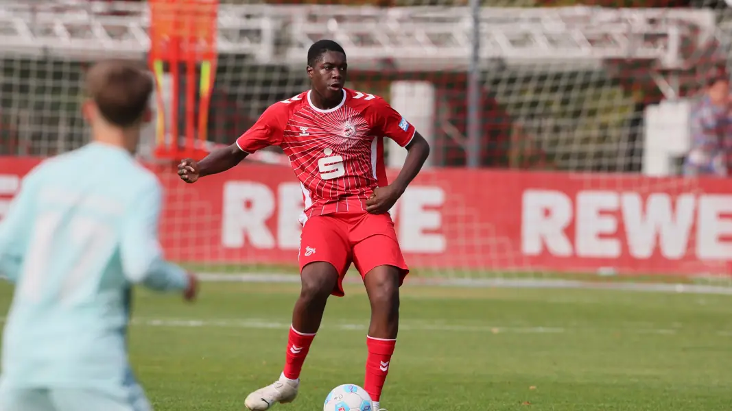 Assad Kotya-Fofana im Einsatz für die U17 des 1. FC Köln. (Foto: Bucco)