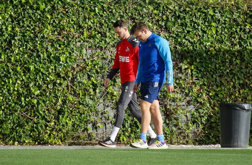 Mark Uth wurde am Mittwoch in Köln untersucht. (Foto: GEISSBLOG)