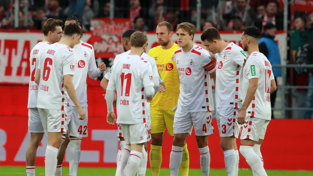 Die Profis des 1. FC Köln im RheinEnergieStadion. (Foto: Bucco)