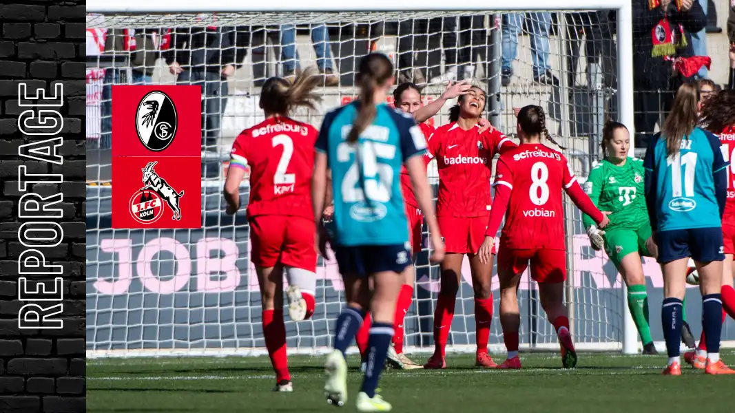 Der FC verliert in Freiburg. (Foto: IMAGO / Eibner)