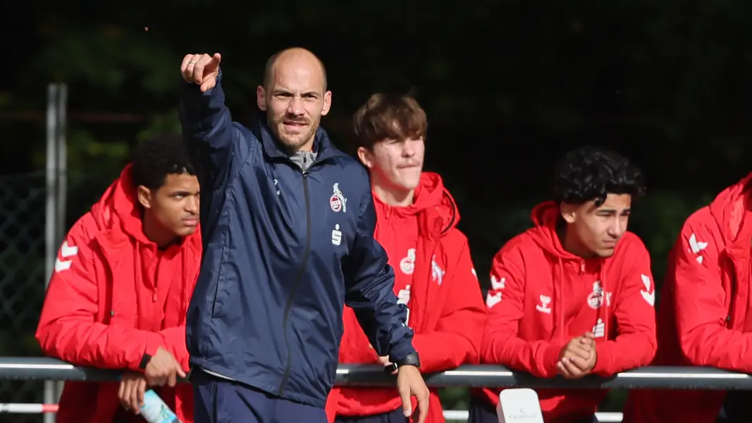 U17-Trainer Manuel Hartmann. (Foto: Bucco)