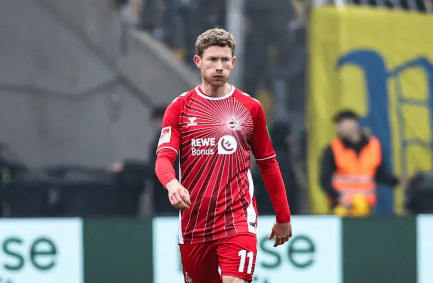 Florian Kainz musste in Braunschweig benommen ausgewechselt werden. (Foto: IMAGO / Christian Schroedter)