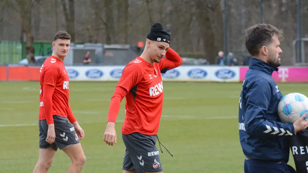 Tim Lemperle und Eric Martel arbeiten an der Rückkehr ins Mannschaftstraining. (Foto: GEISSBLOG)