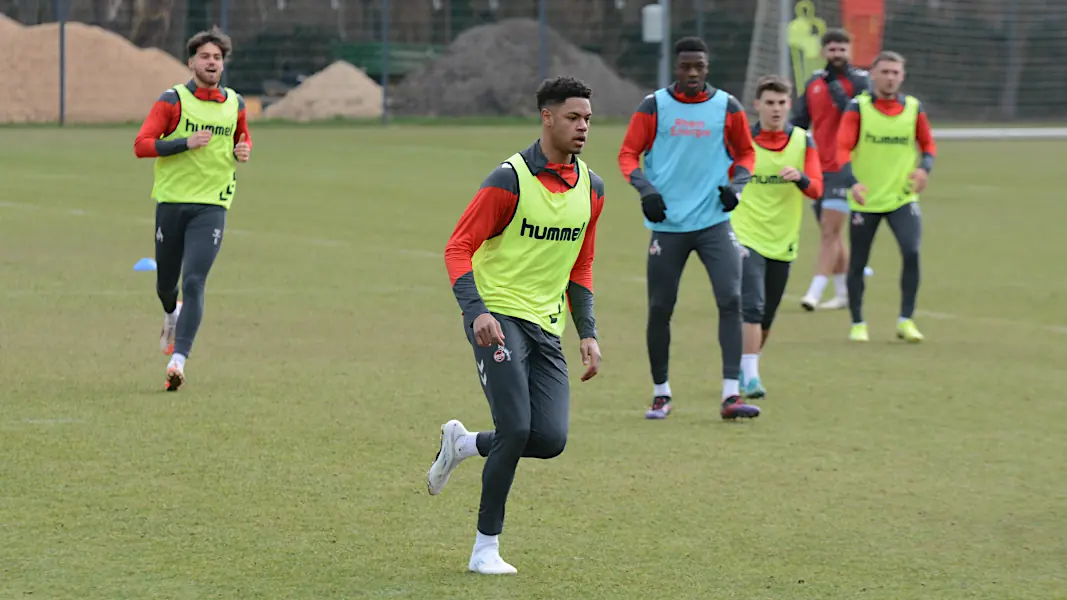 U21-Zugang Yannick Mausehund im Training. (Foto: GEISSBLOG)