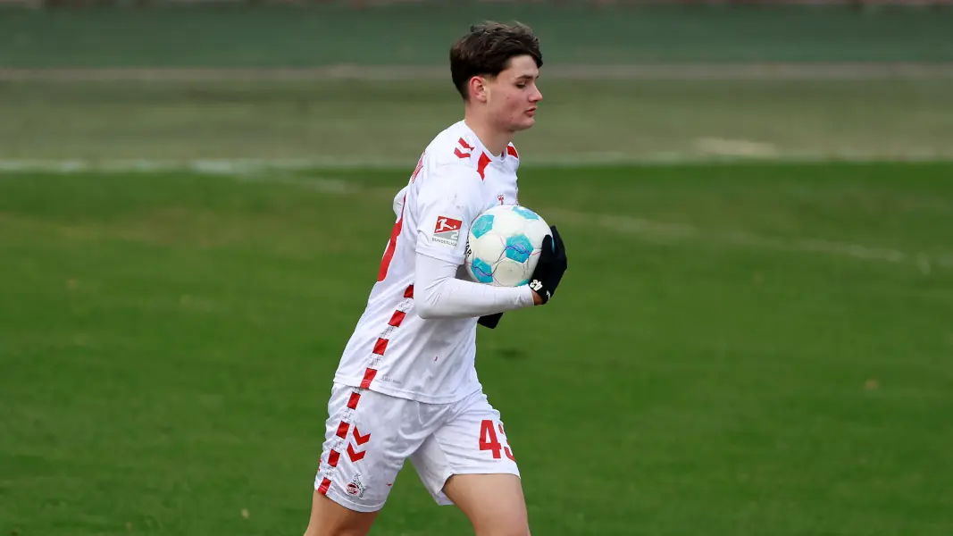 Jaka Cuber Potocnik soll bei der U21 des 1. FC Köln Spielpraxis sammeln. (Foto: Bucco)